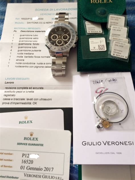 listino riparazioni rolex|La revisione completa Rolex .